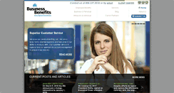 Desktop Screenshot of businessbenefits.com